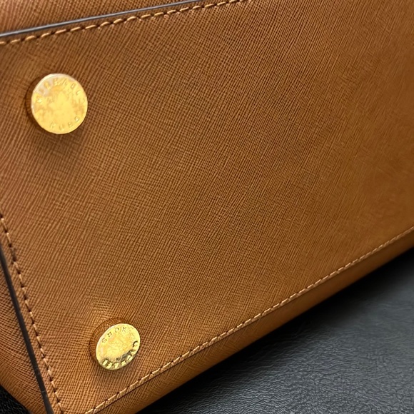 Michael Kors Selma Large Saffiano Leather Satchel - Picture 14 of 16